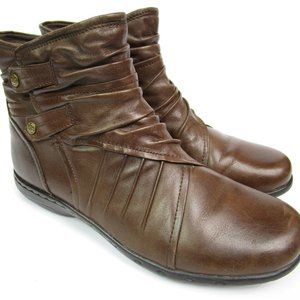 Cobb Hill New Balance Leather Ankle Booties 7.5M